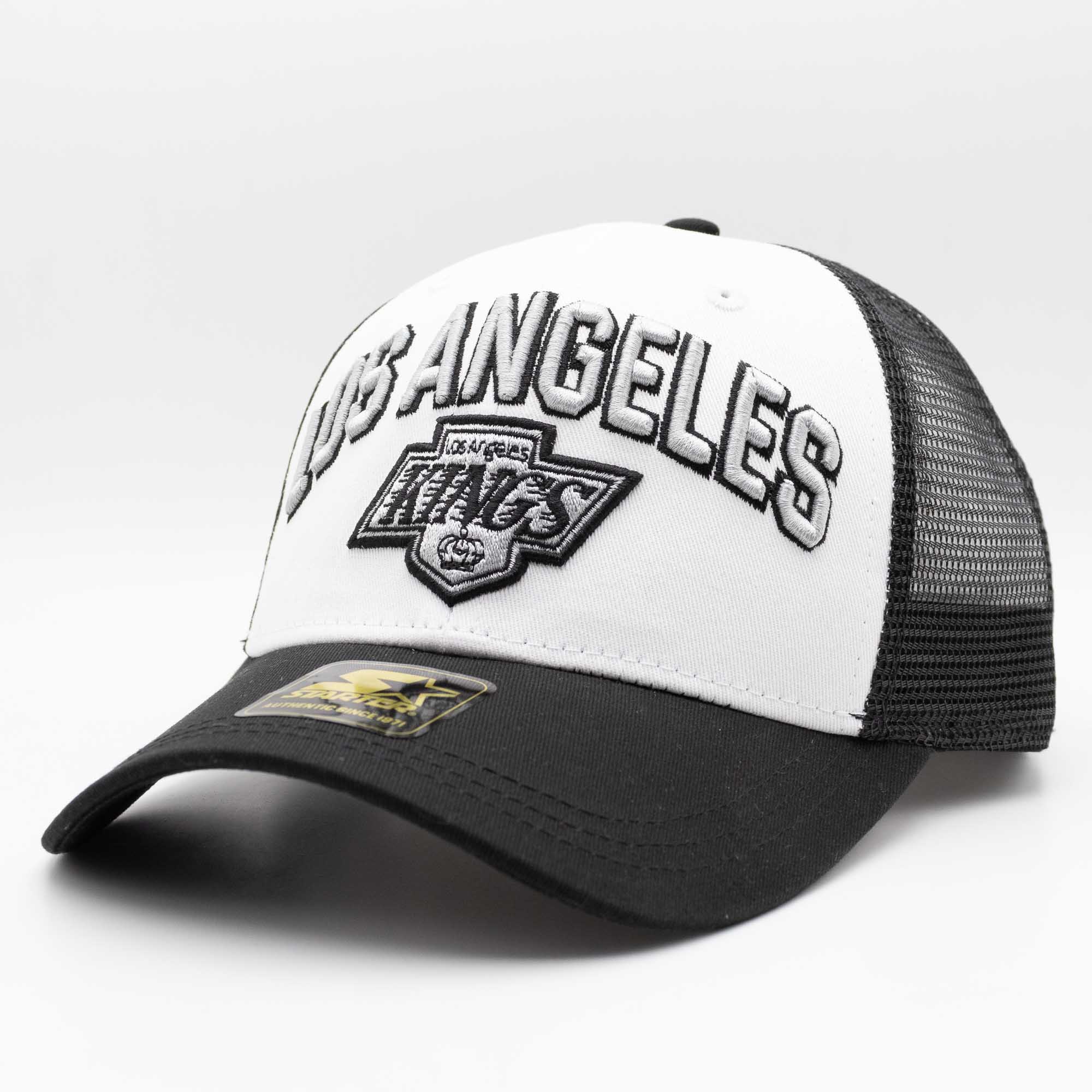 Los Angeles Kings Starter Penalty NHL Trucker Cap Black