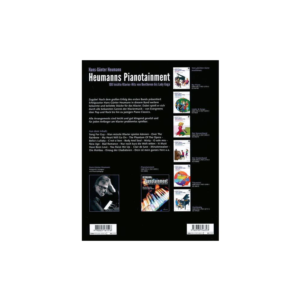 Schott Heumanns Pianotainment 2 – Thomann Ireland