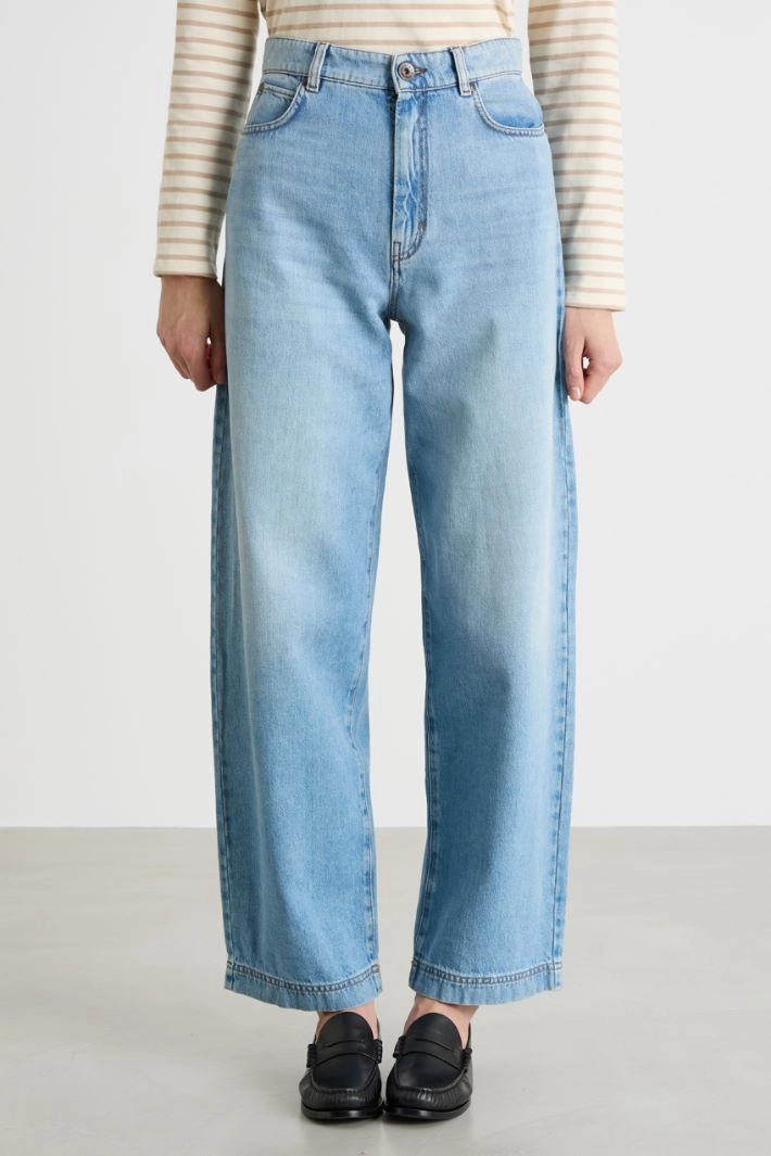 Barrel leg jeans - LIGHT BLUE