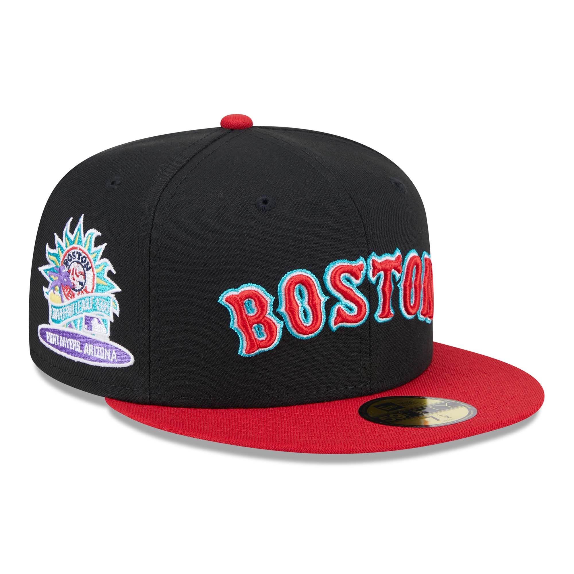 Boston Red Sox Retro 1996 Spring Training New Era 59FIFTY Fitted Cap Black