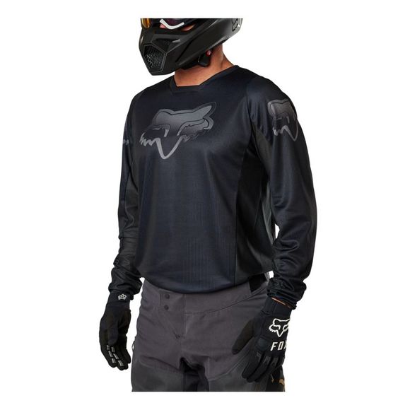 Fox 180 BLACKOUT 2023 cross jersey - BlackRef: FX3759