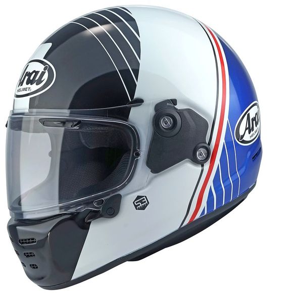 Casque intégral Arai CONCEPT-XE - TEMU - Bleu / BlancRef : AI0569-CBWBL