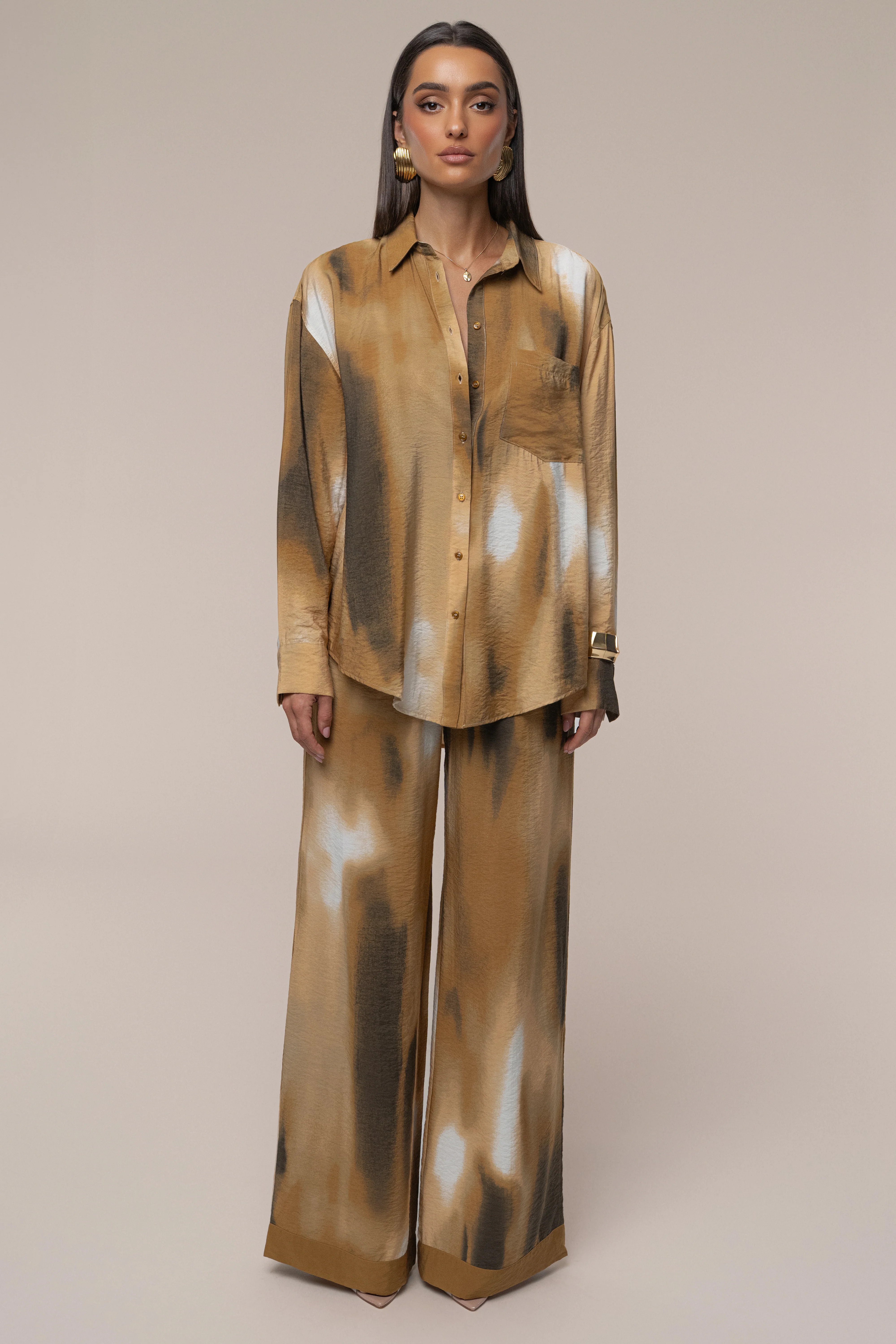 Brown Celestial Sands Blouse