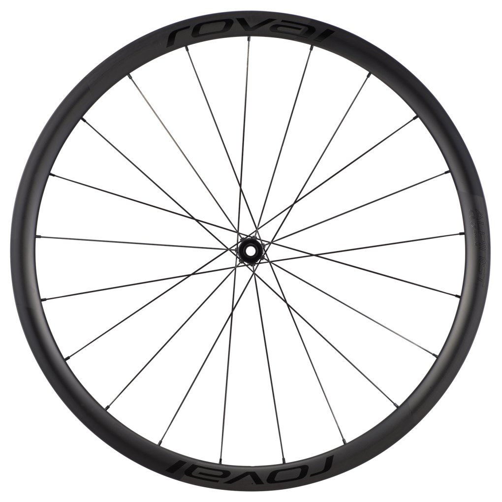 Specialized Alpinist CLX II Front Wheel - 700C | Tubeless | Centerlock - 12x100mm - Satin Carbon / Gloss Black