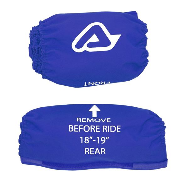 Cover for Acerbis X -Tire Cover 2.0 Universal - White / BlueRef: AE6414