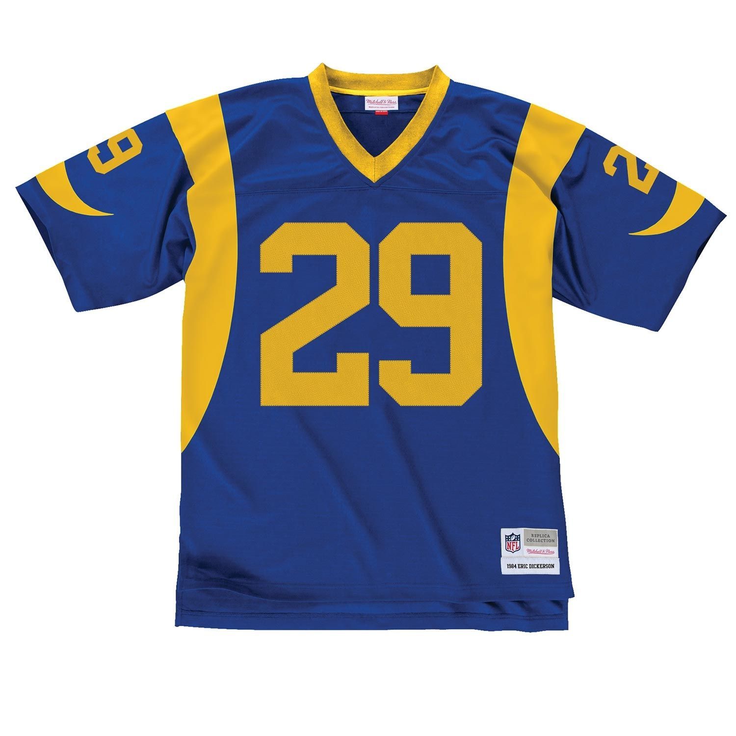 Eric Dickerson #29 Los Angeles Rams Mitchell & Ness Legacy Throwback NFL Jersey Blue