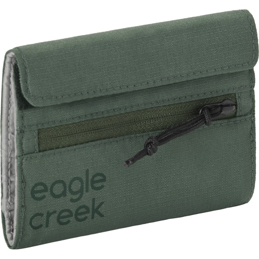 Eagle Creek Stash RFID Tri-Fold Wallet - grass green
