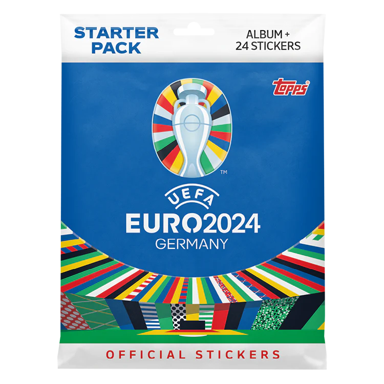 Official Euro 2024 Sticker Collection - Starter Bundle