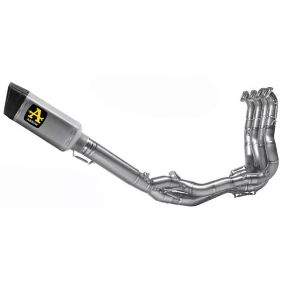 Ligne Complète Arrow Pista Titane Racing - Collecteur Titane - GrisRef : AW0855 / 71216PTZ