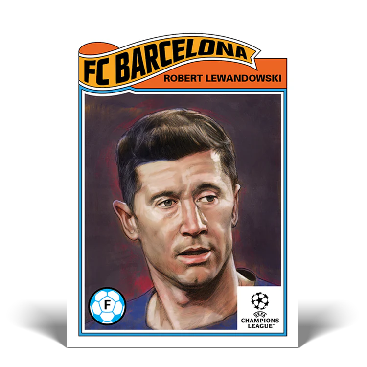 Topps UK - UCC Living Set Card #562 - Robert Lewandowski