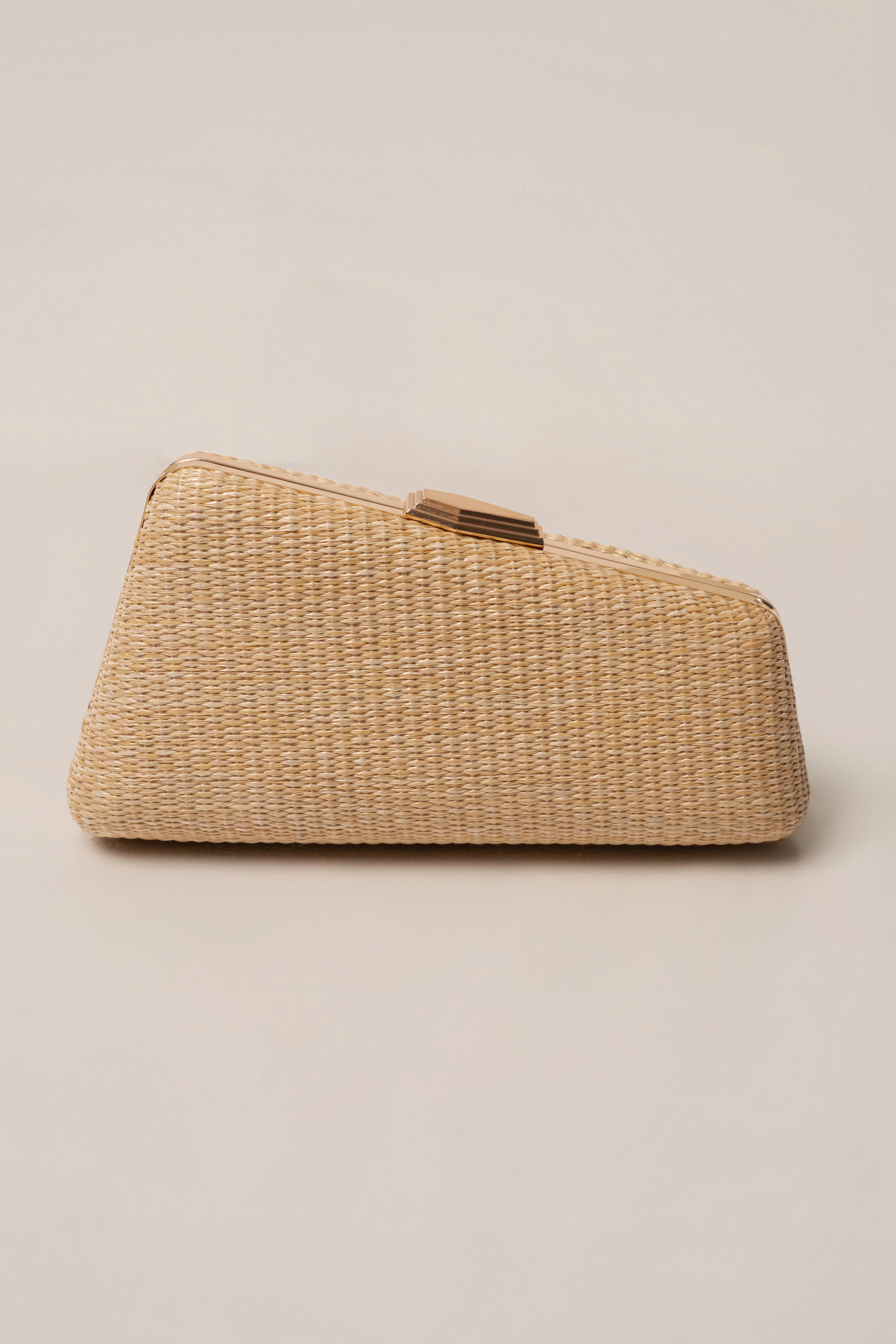 Natural Champagne Nights Clutch
