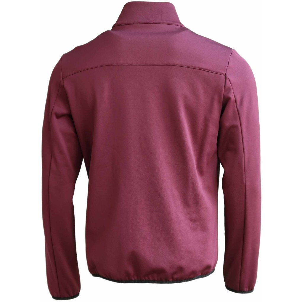 Zimtstern Lepuz Fleece Jacket Men - Windsor Wine/Pirate Black