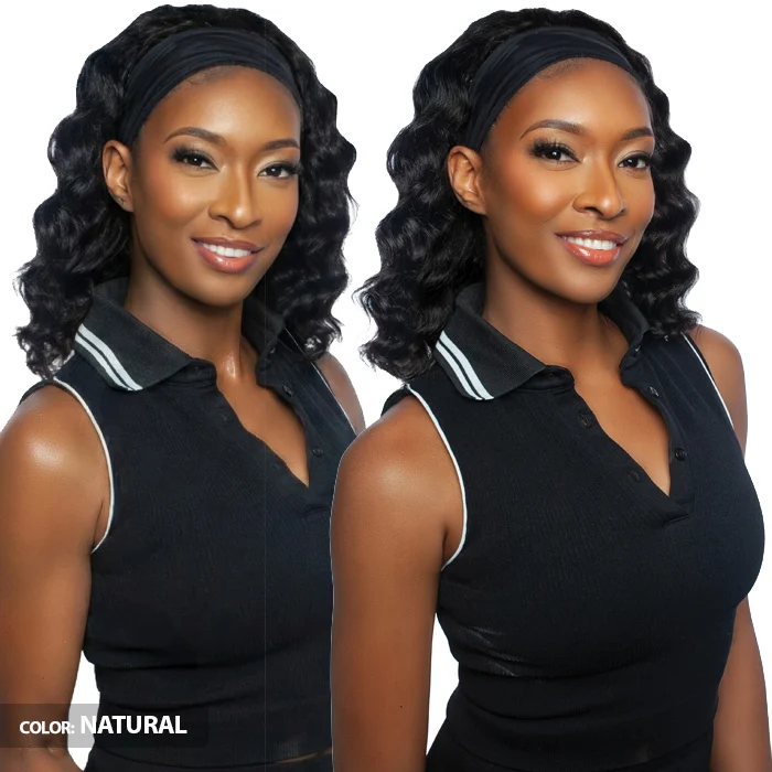 Mane Concept Trill 100% Unprocessed Virgin Remy Hair Glueless Headband Wig - TRHB203 LOOSE DEEP 14