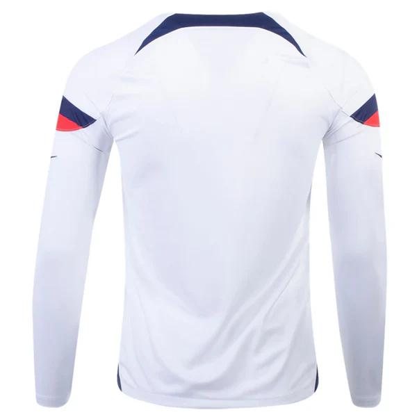 United States Home Long Sleeve Jersey 22/23 (White/Loyal Blue)