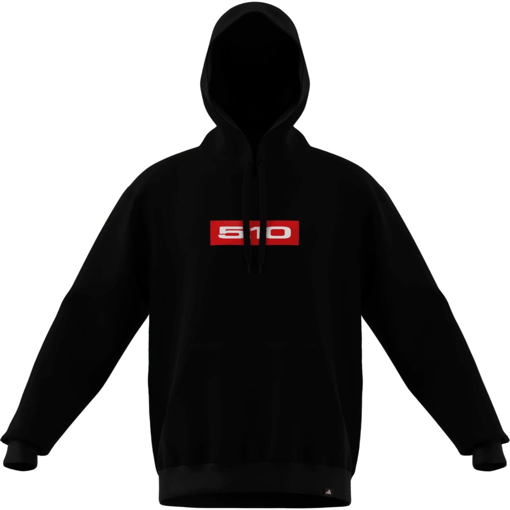 Five Ten Logo Sticker Graphic Hoodie Men - Black