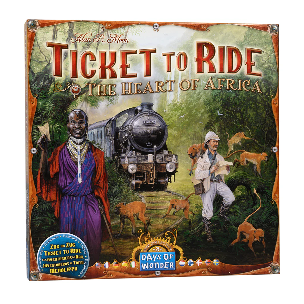 Ticket to Ride: Africa Map Collection 3