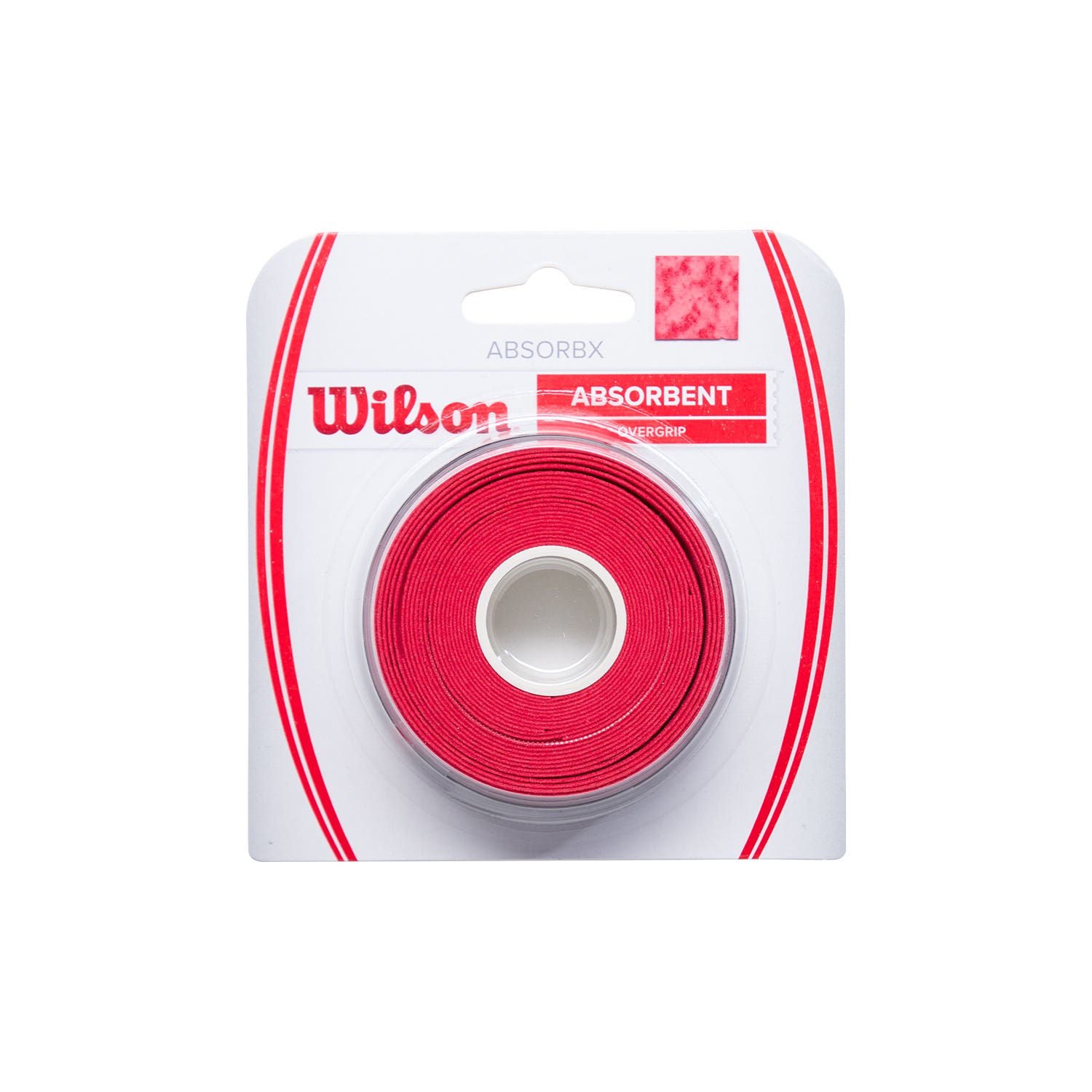 WILSON ABSORBX RED OVERGRIPS ROLL