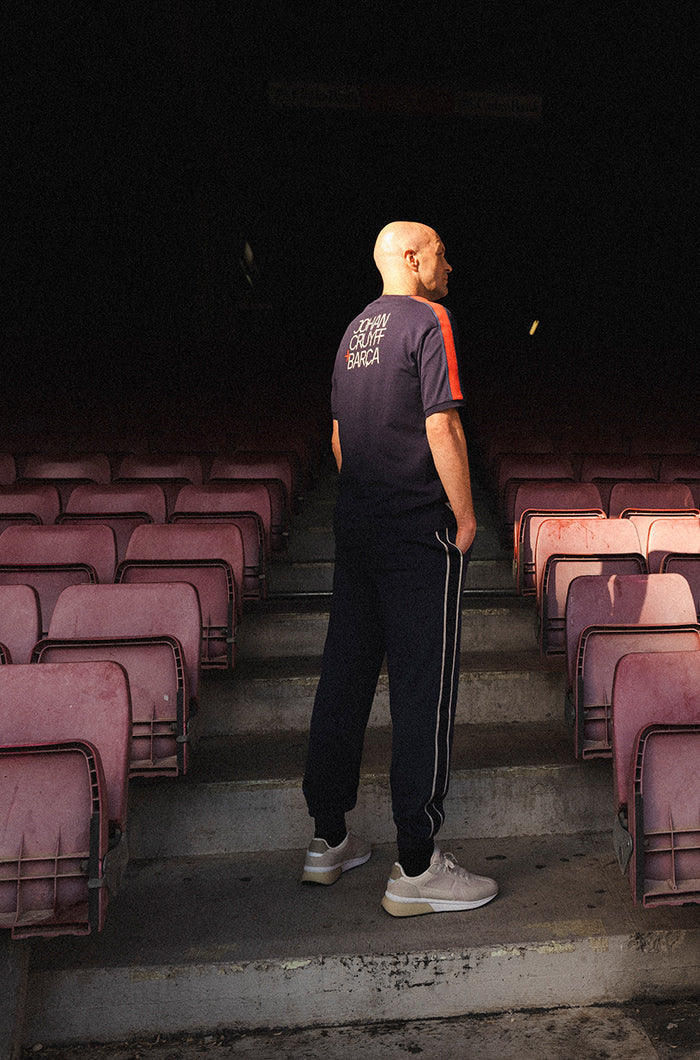 T-shirt Barça + Cruyff blue