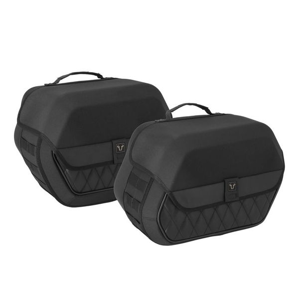 SW-MOTECH LH1/LH1 Legend Gear Saddlebags with Mounts - BlackRef: SWM0027 / BC.HTA.01.682.20100