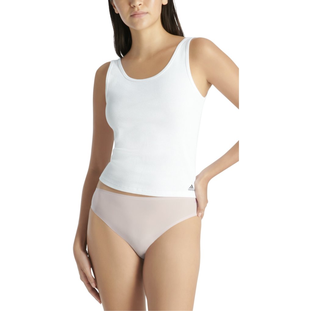 adidas Sports Underwear Sport Active Light Flex-Packaged Bikini Panties Women - 3 Pack - 900 assorted