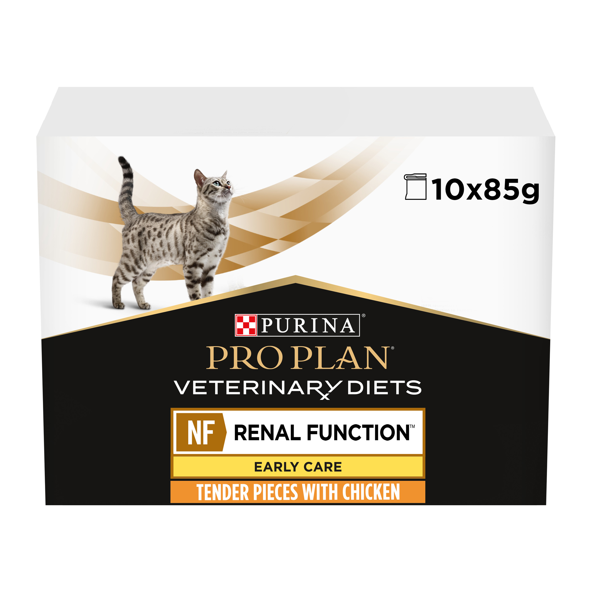 Purina Pro Plan VD NF Early Care Renal Function Cat Pouch Chicken - 10 x 85 g