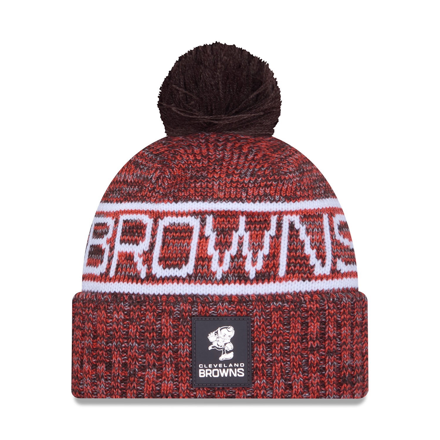 Cleveland Browns Throwback 2025 NFL Sideline Sport Knit Hat