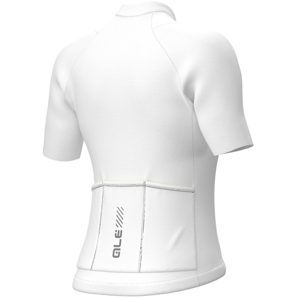 Alé PRAGMA Color Block Short Sleeve Jersey Women - white