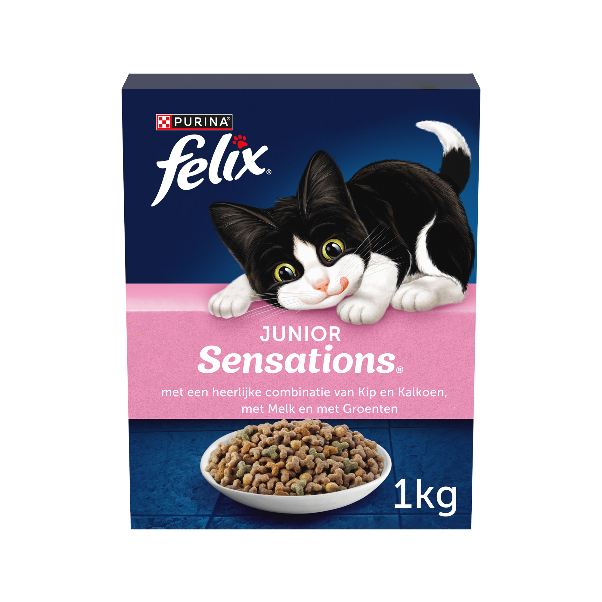 Felix Sensations Junior - Kitten - Chicken, Turkey and Vegetables - 1 kg