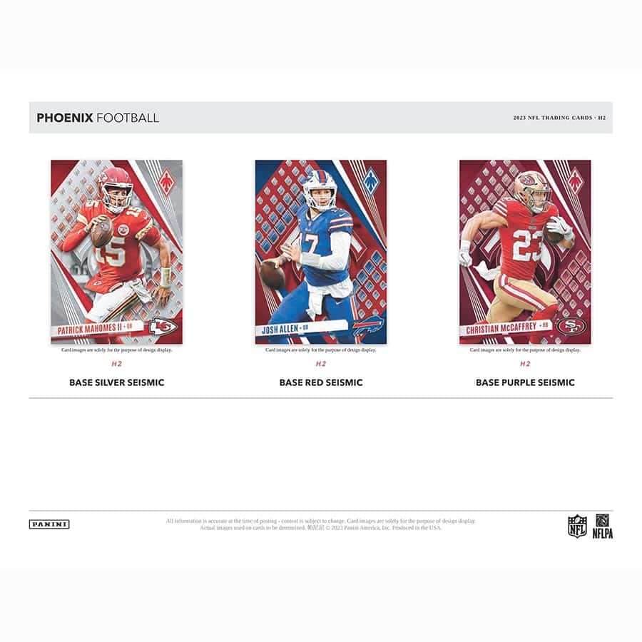 2023 Panini Phoenix Football NFL Hobby Hybrid H2 Box