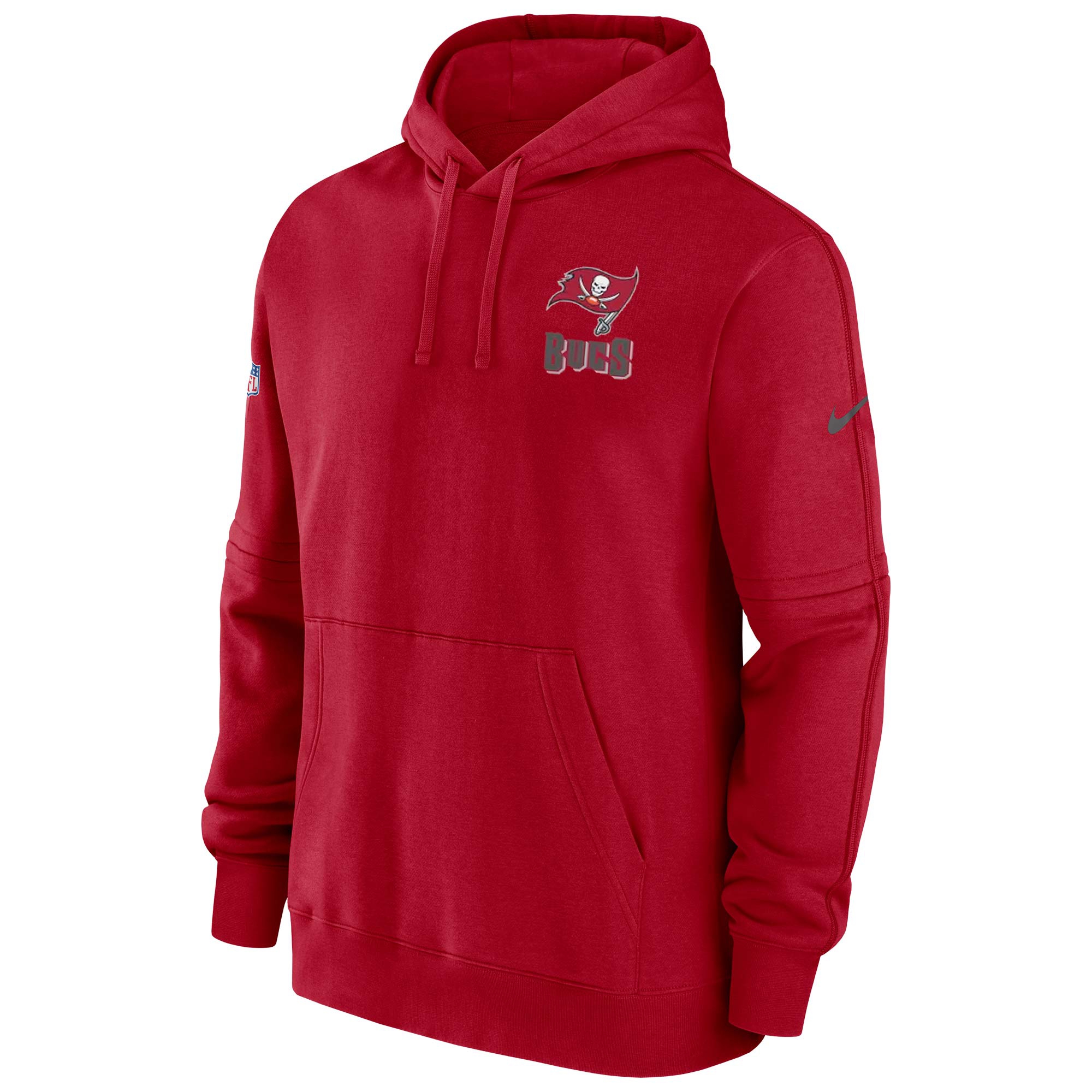Tampa Bay Buccaneers 2023 NFL Sideline Nike Club Hoodie Red