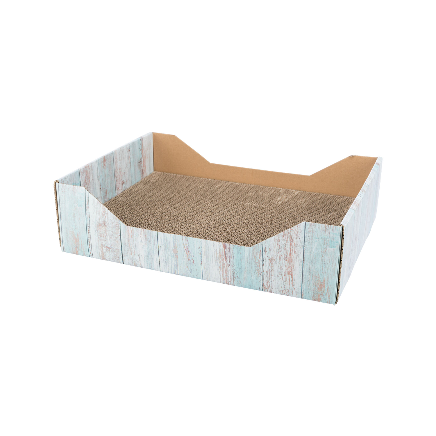 Trixie Scratching Bed - Cardboard - 45 x 12 x 23 cm - Turquoise