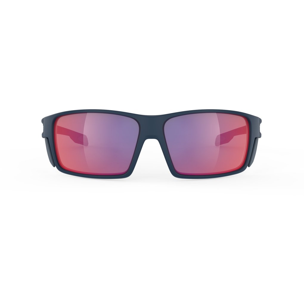 Rudy Project Nyad Glasses - Blue Navy Matte - Polar 3FX Multilaser Red