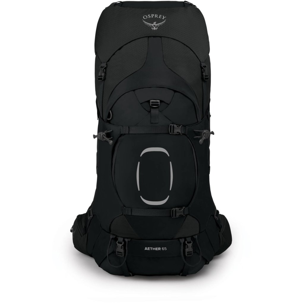 Osprey Aether 65 Men's Trekking Backpack - L/XL - Black