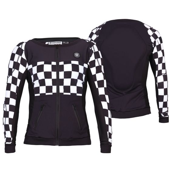 Eudoxie beth technical jersey - black / whiteRef: EUD0056