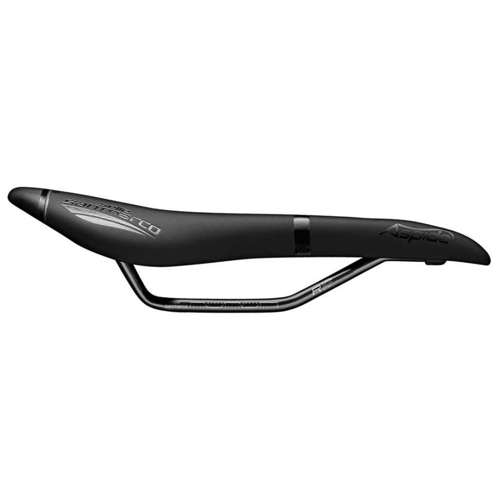 Selle San Marco Aspide Racing Open-Fit Saddle - Wide L2 - black
