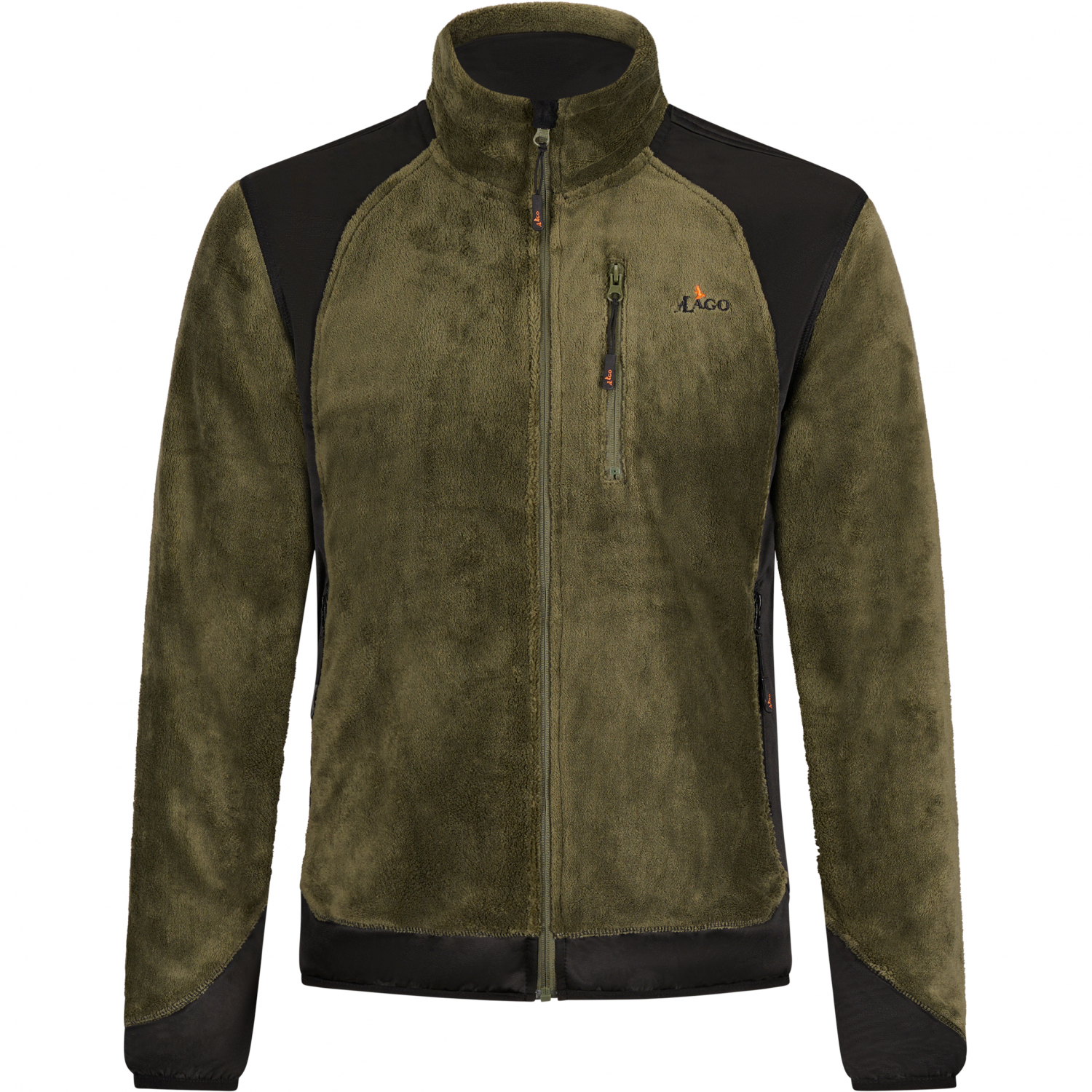 il Lago Prestige Fleece Jacket Men (Olive\/Black)
