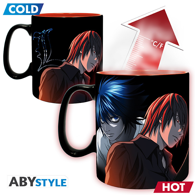 DEATH NOTE Mug Heat Change L & Light