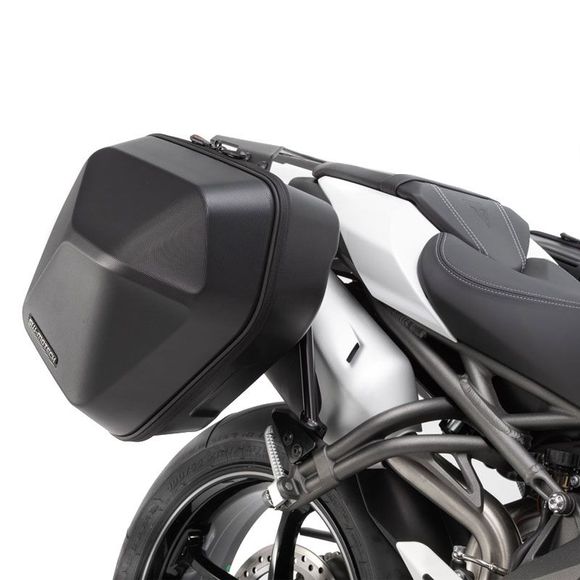 SW-MOTECH COMPLETE KIT URBAN ABS Black Case (2x16.5 liters) - BlackTRIUMPH 1050 SPEED TRIPLE 1050 ABS - 2018 - 2020Ref: bc.hta.11.901.30000/ / bc.hta.11.901.30000/b