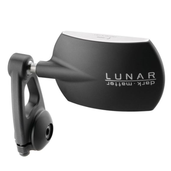 Rizoma Lunar reversible handlebar end mirror (unit) Universal - BlackRef: rz0896 / bs315bm