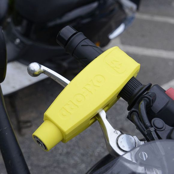 Oxford Anti-Theft Brake Lever Lock LK300 LeverLock Universal - YellowRef : OD0013