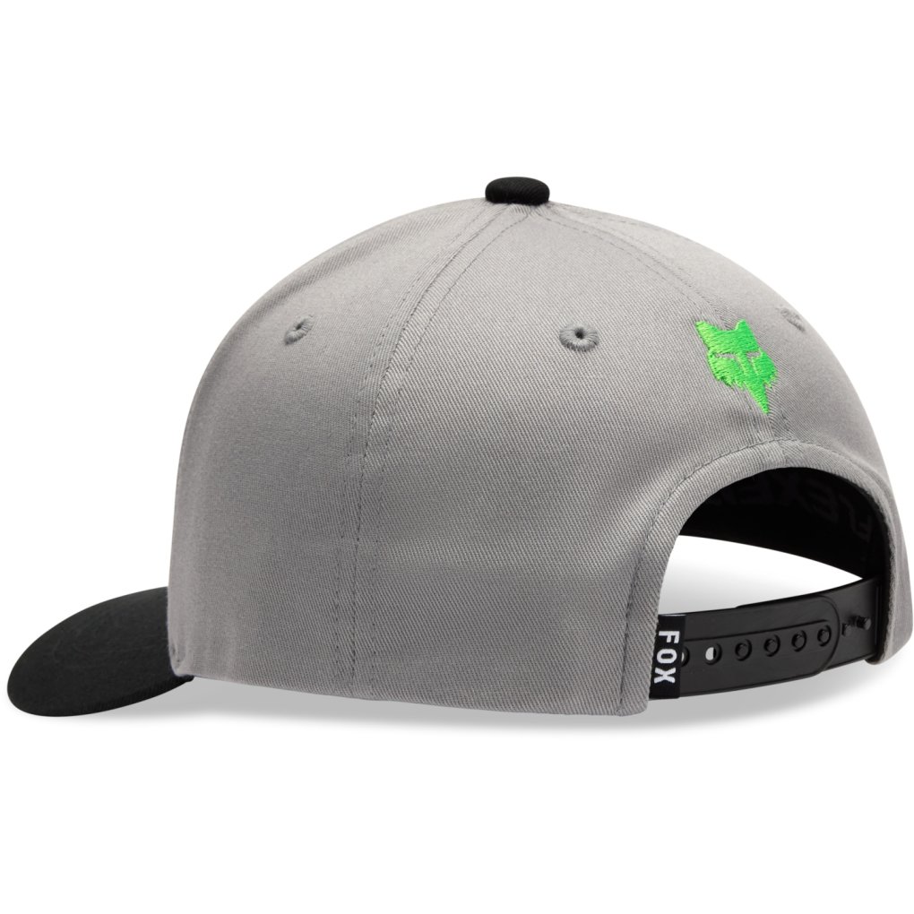 FOX Spire Snapback Hat Youth - light grey