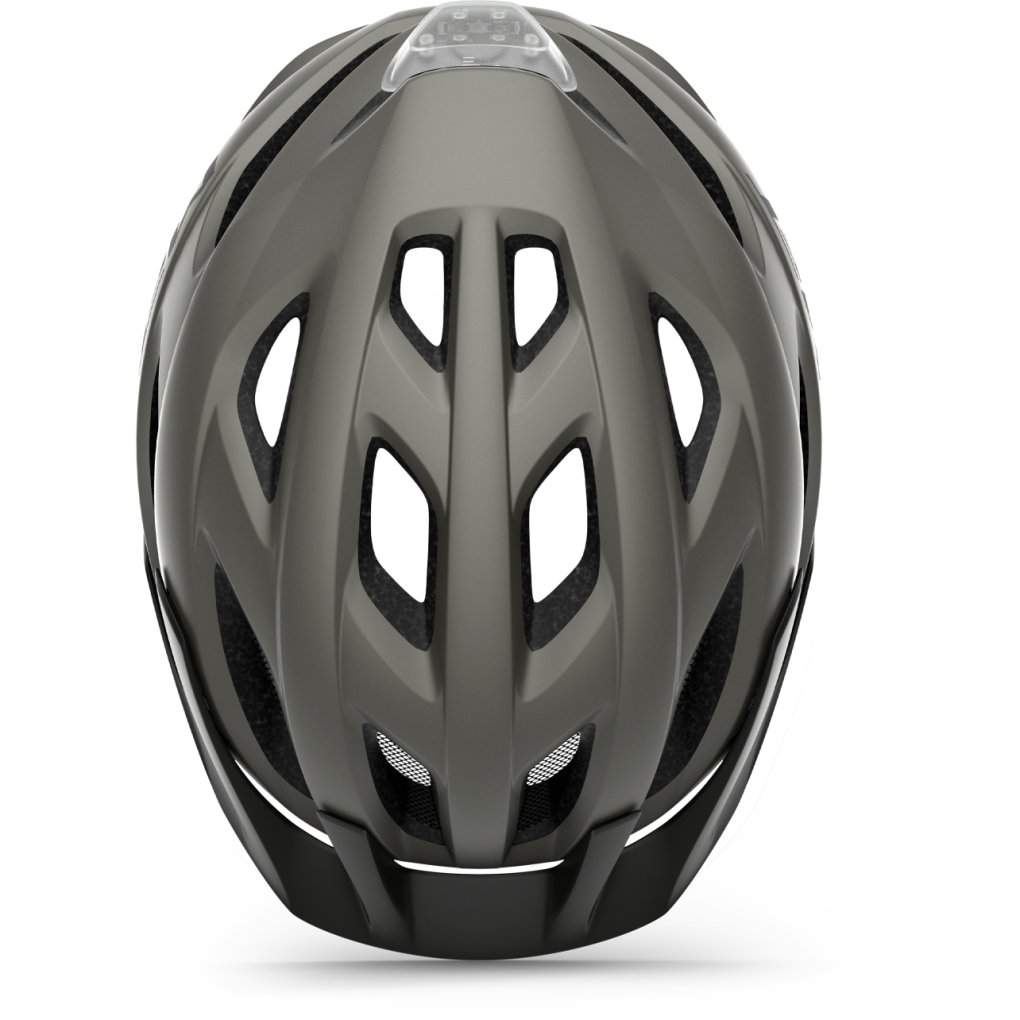 MET Crossover Helmet - Titanium/Matt