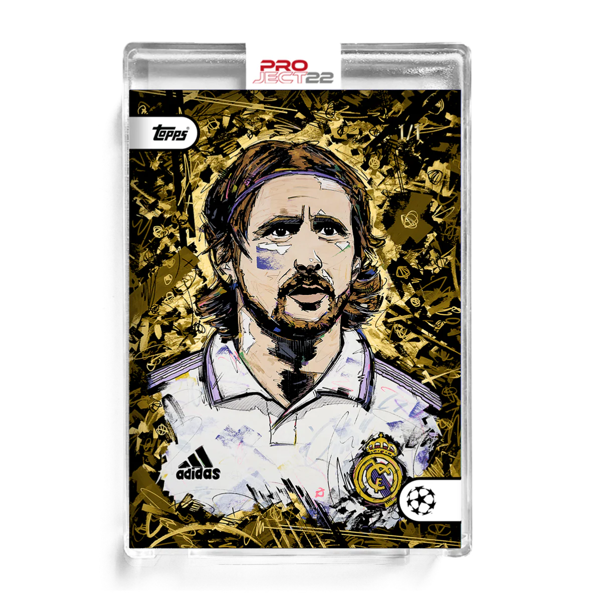Project22 - Luka Modric by Ivan Beslic - Topps UK