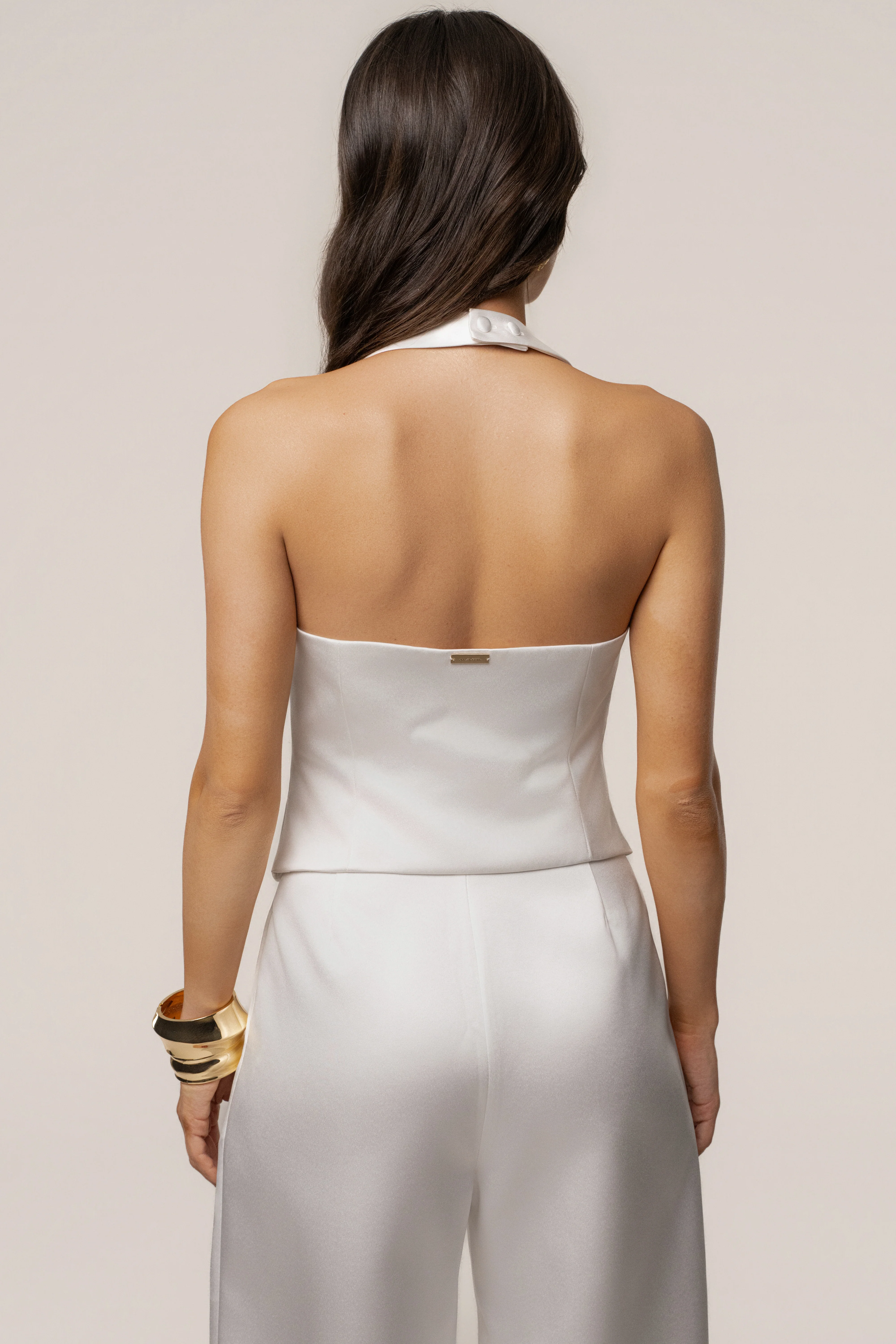 White City Nights Satin Vest
