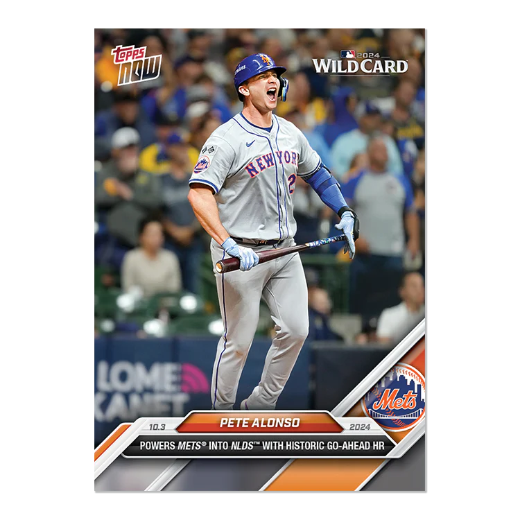 Pete Alonso - 2024 MLB Topps NOW® Card 798 - LOOK FOR AUTO-RELICS