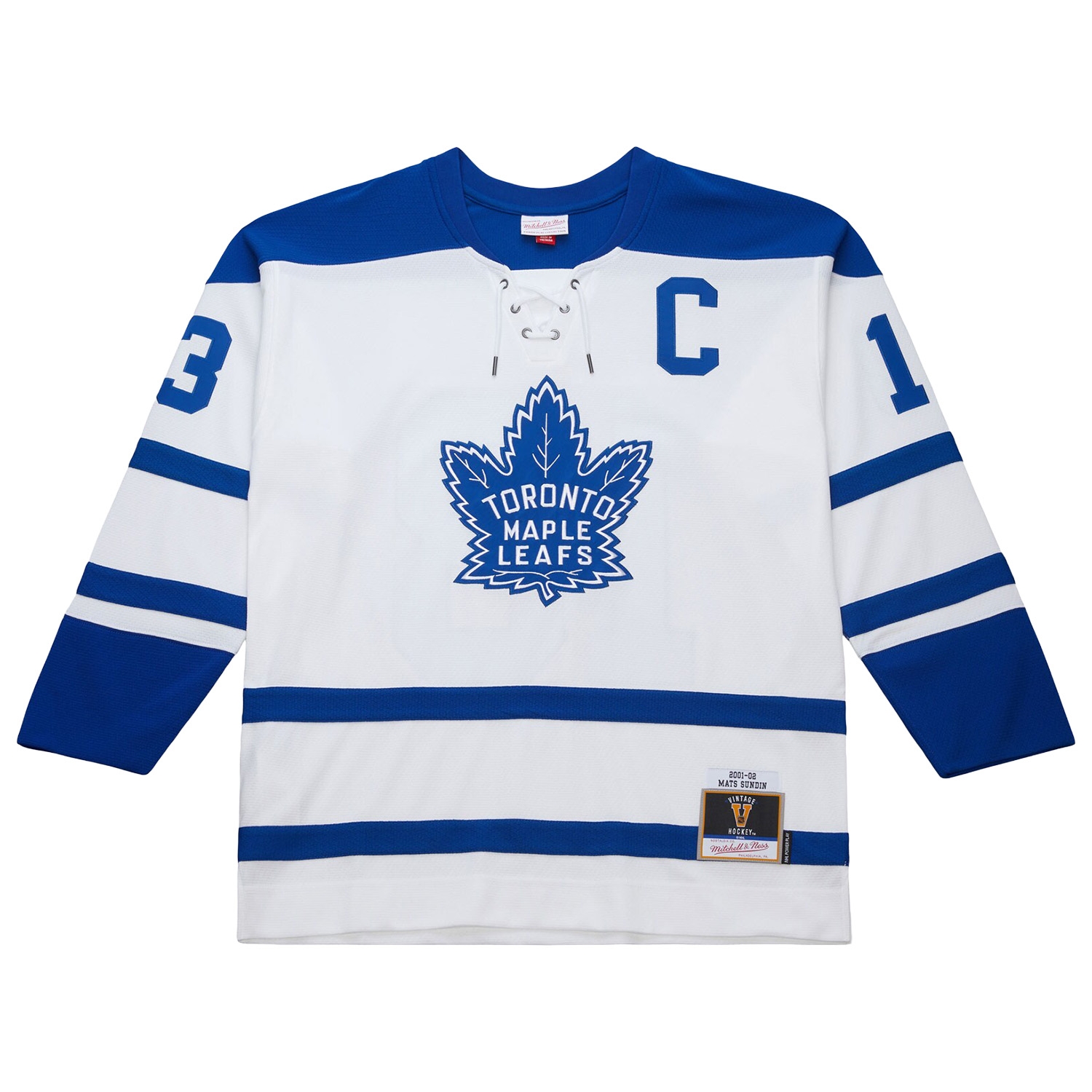 Mats Sundin #13 Toronto Maple Leafs 2001-02 Premium Power Play NHL Jersey White