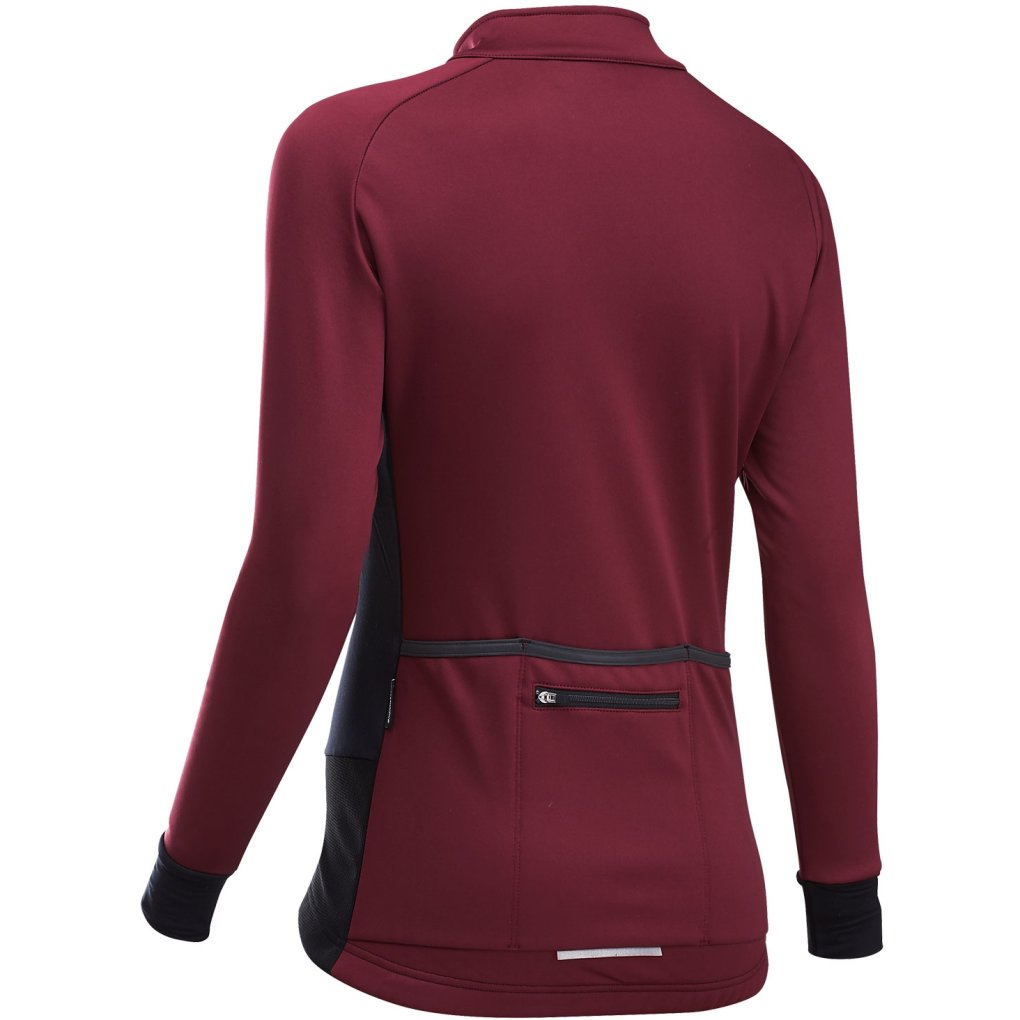 Northwave Reload Jacket Women - red cabernet/black 139