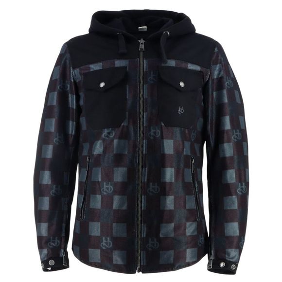 Helstons Wood Air Motorcycle Jacket - Black / GrayRef: HS1139