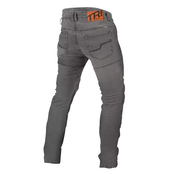 Jean Moto Trilobite MICAS URBAN DOUBLELAYER - Slim - GrisRef : TRI0123