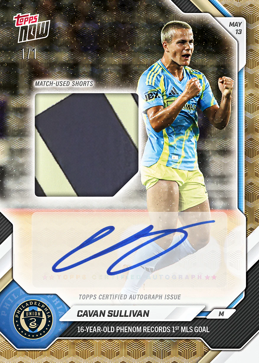 Cavan Sullivan - 2026 MLS Topps NOW® - Card 44 - PR: 2629